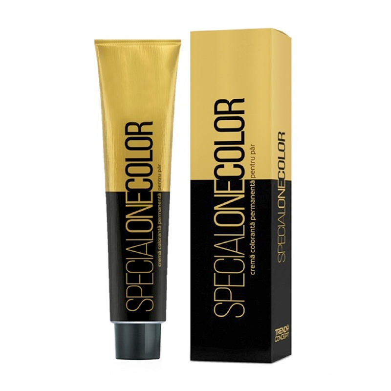 Перманентна крем-фарба для волосся Trendy Hair Special One Color Permanent Hair Coloring Cream 7.7 Hazelnut Blonde, 60 мл
